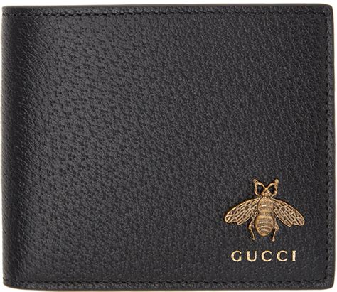 gucci bee wallet black|Gucci bee wallet review.